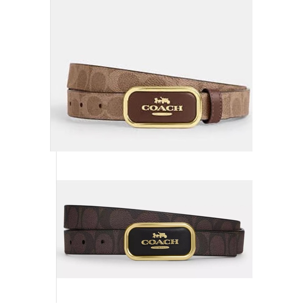 COACH Signature Buckle Morgan Belt, 25 Mm - Picture 3 of 4